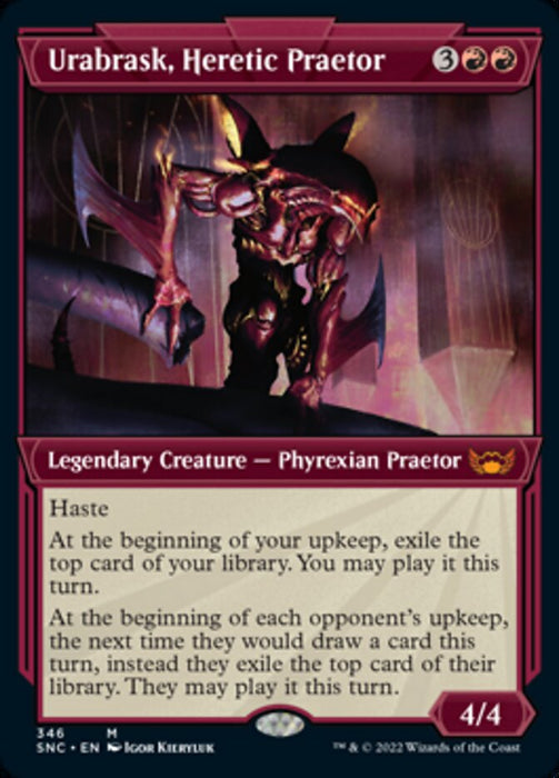 Urabrask, Heretic Praetor  - Showcase - Legendary