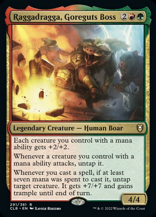 Raggadragga, Goreguts Boss  - Legendary (Foil)