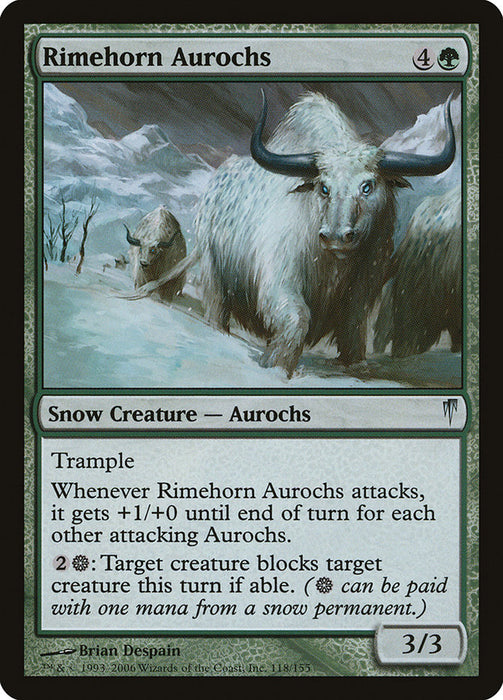 Rimehorn Aurochs