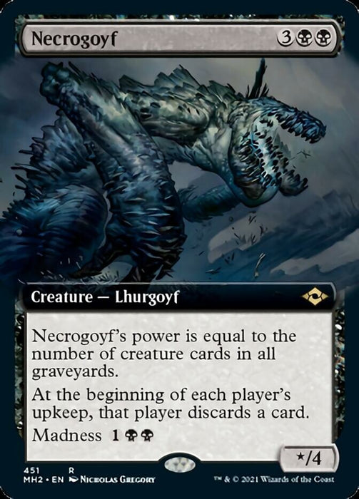 Necrogoyf  - Extended Art