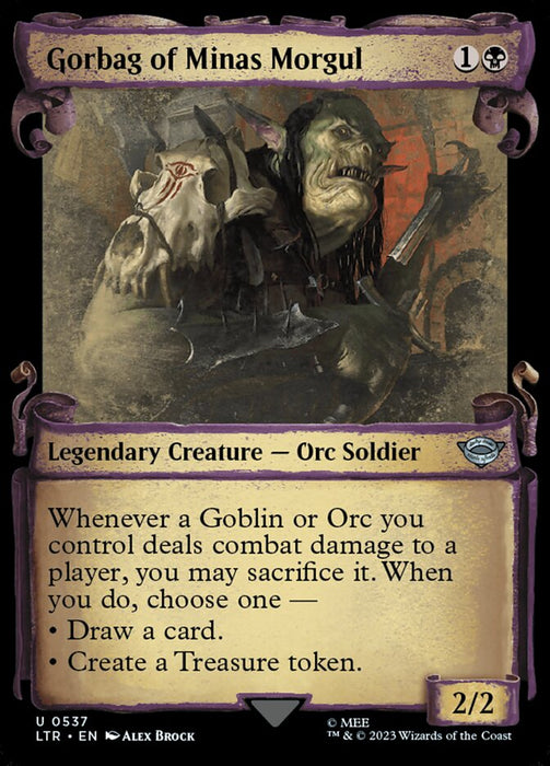 Gorbag of Minas Morgul - Showcase- Legendary (Foil)