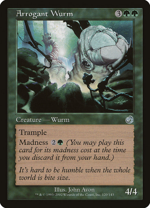 Arrogant Wurm  (Foil)