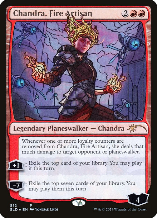 Chandra, Fire Artisan  (Foil)