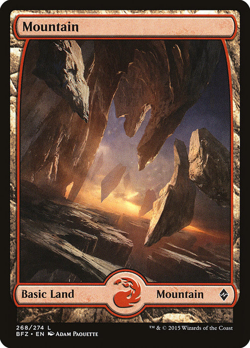 Mountain - Full Art  (Foil)