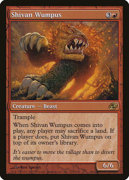 Shivan Wumpus - Colorshifted