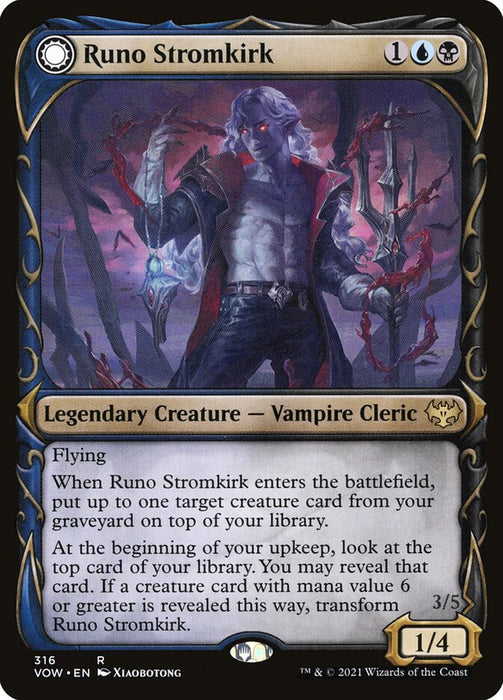 Runo Stromkirk // Krothuss, Lord of the Deep  - Showcase - Legendary - Sunmoondfc (Foil)