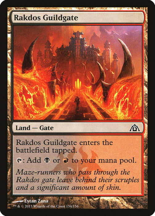 Rakdos Guildgate  (Foil)