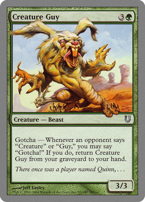 Creature Guy  (Foil)