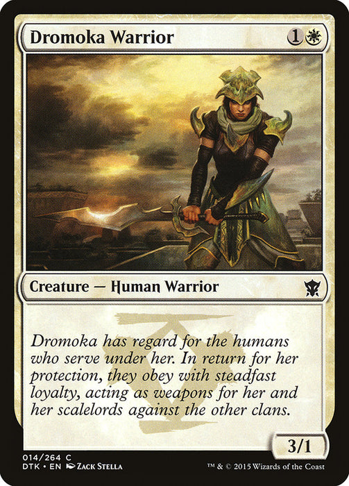 Dromoka Warrior  (Foil)