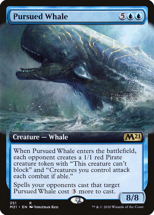 Pursued Whale  - Extended Art (Foil)