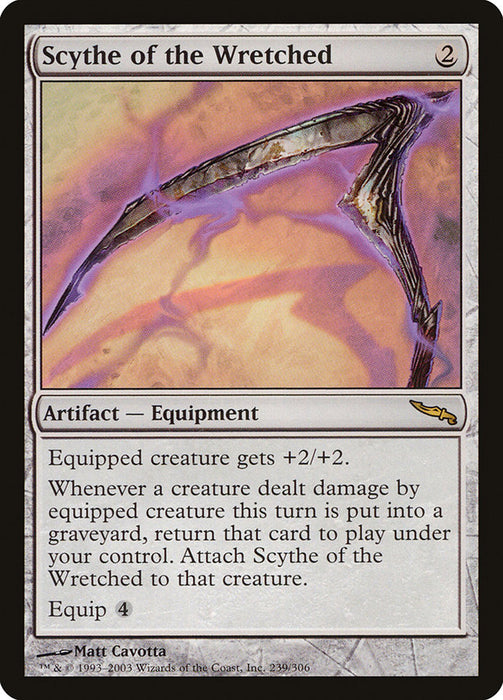 Scythe of the Wretched  (Foil)