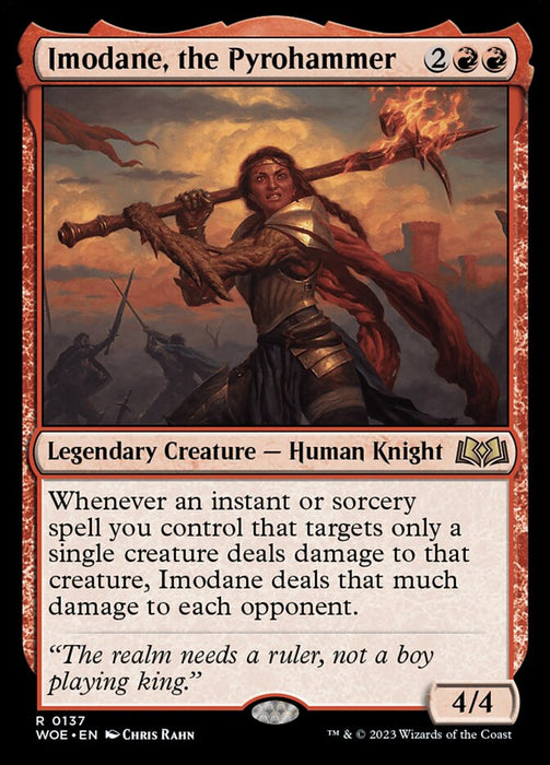 Imodane, the Pyrohammer - Legendary