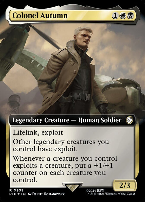 Colonel Autumn - Legendary- Extended Art (Foil)