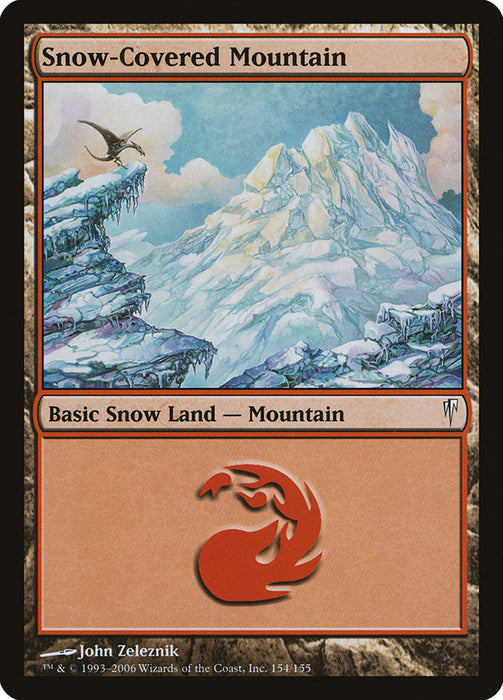 Snow-Covered Mountain