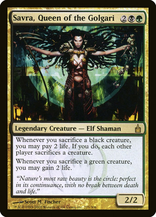 Savra, Queen of the Golgari  (Foil)