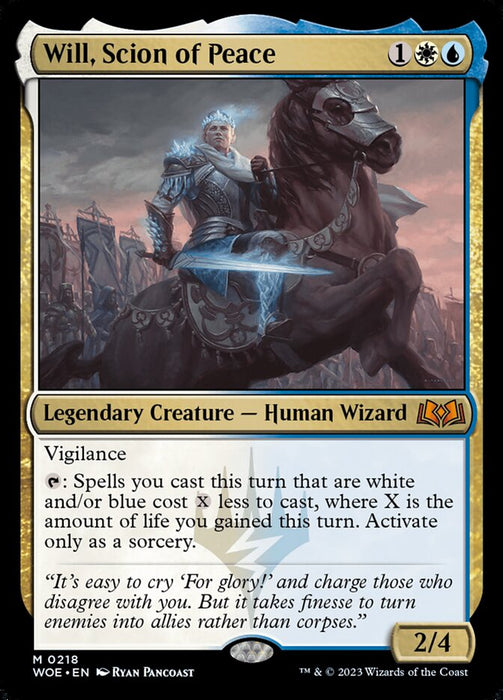 Will, Scion of Peace - Legendary