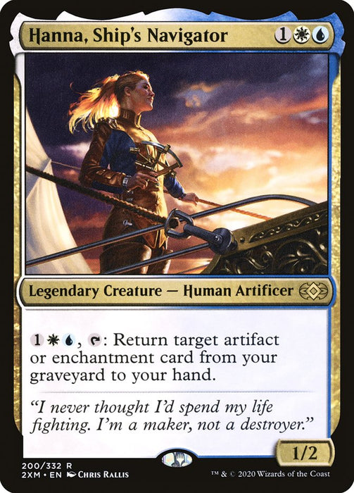 Hanna, Ship's Navigator  - Legendary