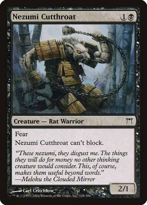 Nezumi Cutthroat  (Foil)