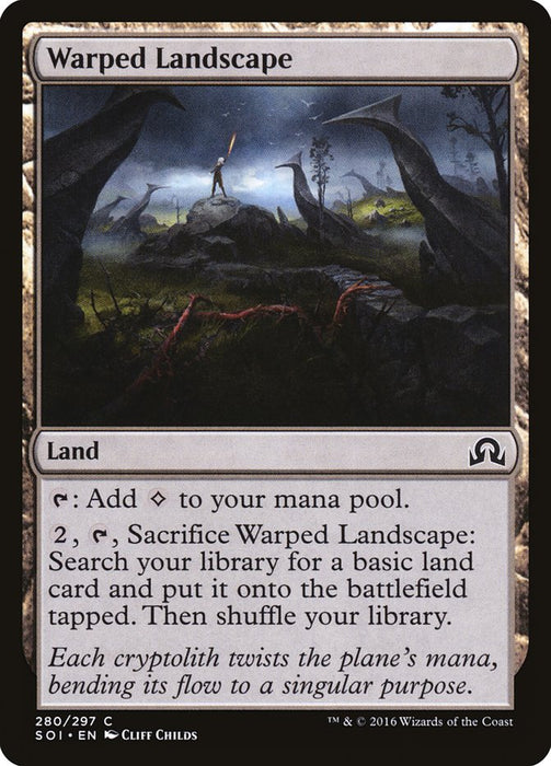 Warped Landscape  (Foil)