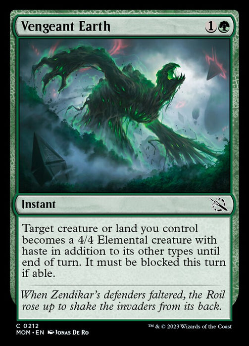 Vengeant Earth (Foil)