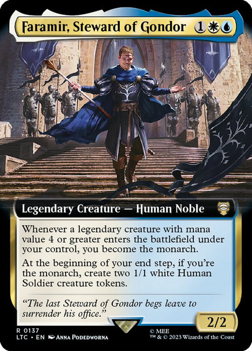 Faramir, Steward of Gondor - Legendary- Extended Art