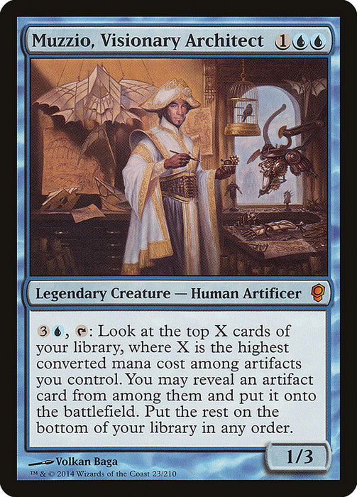 Muzzio, Visionary Architect  (Foil)