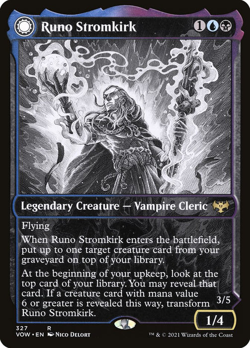 Runo Stromkirk // Krothuss, Lord of the Deep  - Showcase - Legendary - Inverted - Sunmoondfc (Foil)