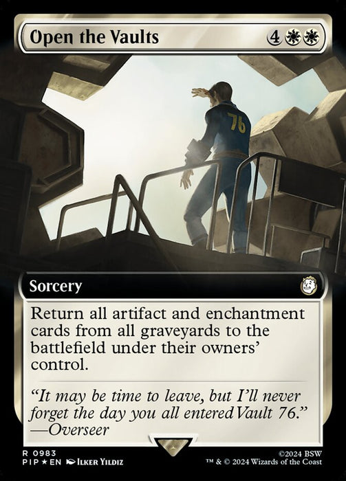 Open the Vaults - Extended Art (Foil)