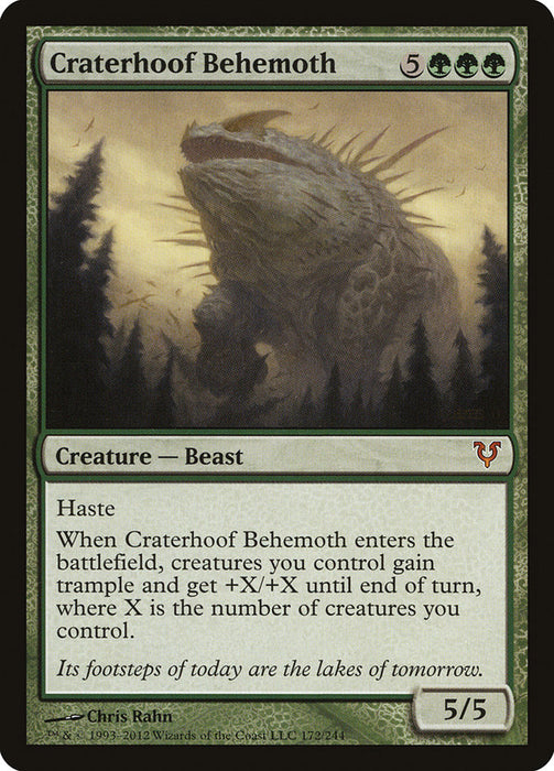 Craterhoof Behemoth