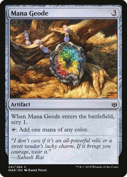 Mana Geode  (Foil)