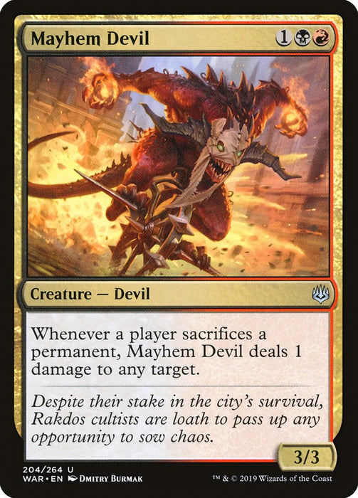 Mayhem Devil  (Foil)