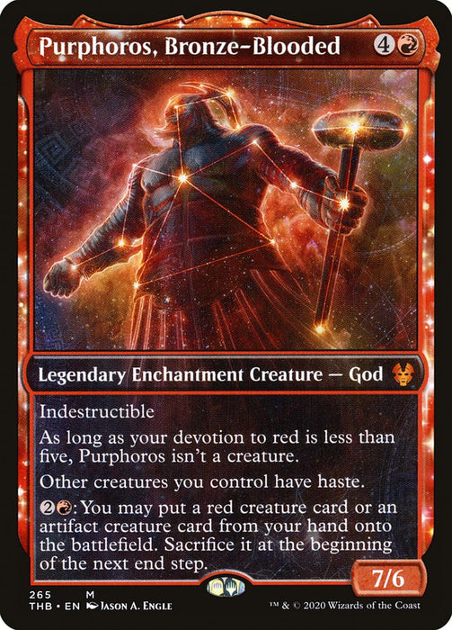 Purphoros, Bronze-Blooded  - Nyxtouched - Showcase - Legendary (Foil)