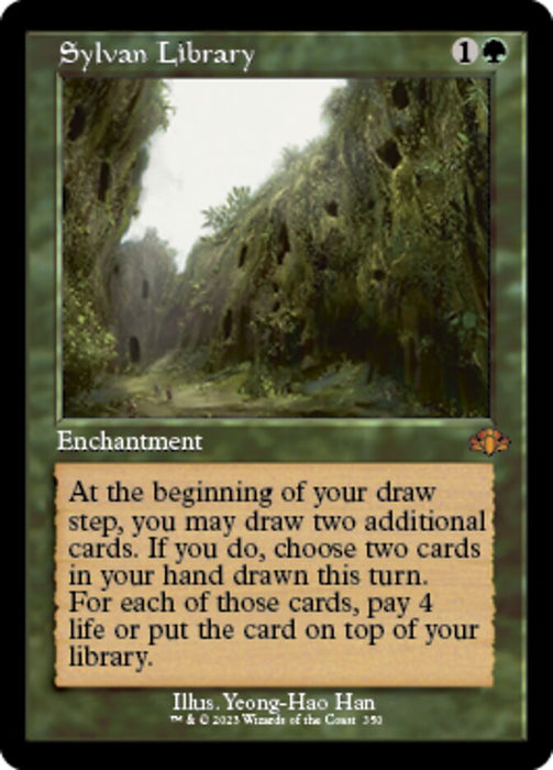 Sylvan Library - Retro Frame (Foil)