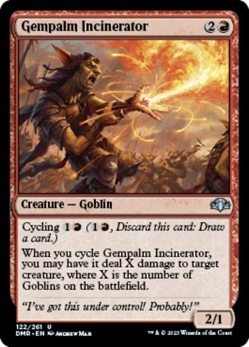 Gempalm Incinerator (Foil)