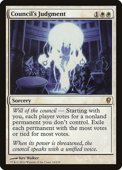 Council's Judgment  (Foil)