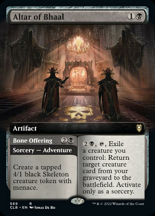 Altar of Bhaal // Bone Offering  - Extended Art