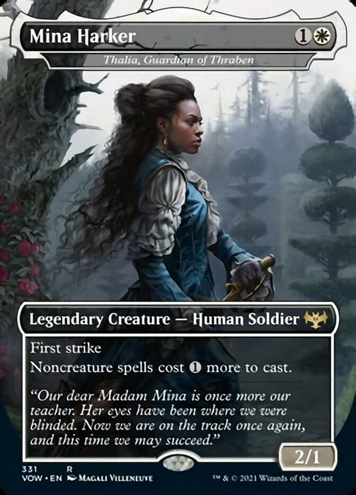 Mina Harker - Thalia, Guardian of Thraben - Borderless  - Legendary