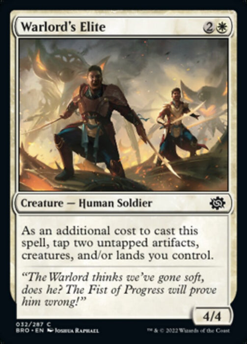 Warlord's Elite (Foil)