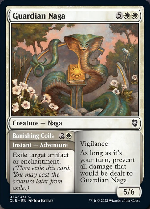 Guardian Naga // Banishing Coils