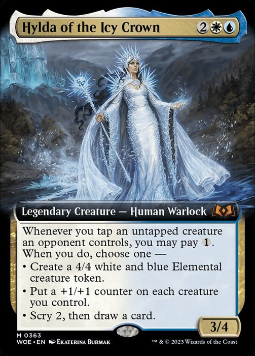 Hylda of the Icy Crown - Legendary- Extended Art (Foil)