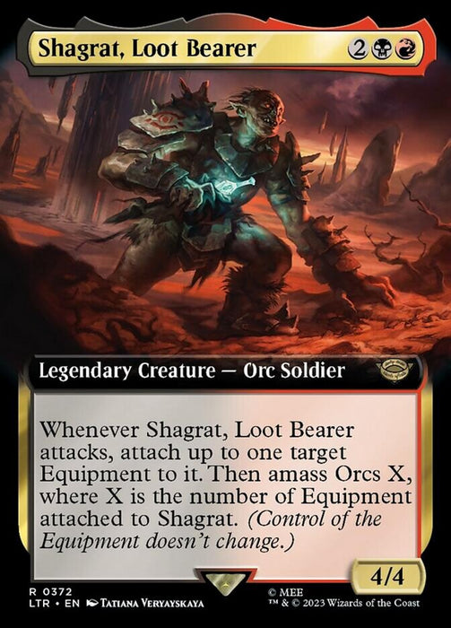 Shagrat, Loot Bearer - Legendary- Extended Art