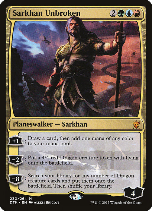 Sarkhan Unbroken  (Foil)