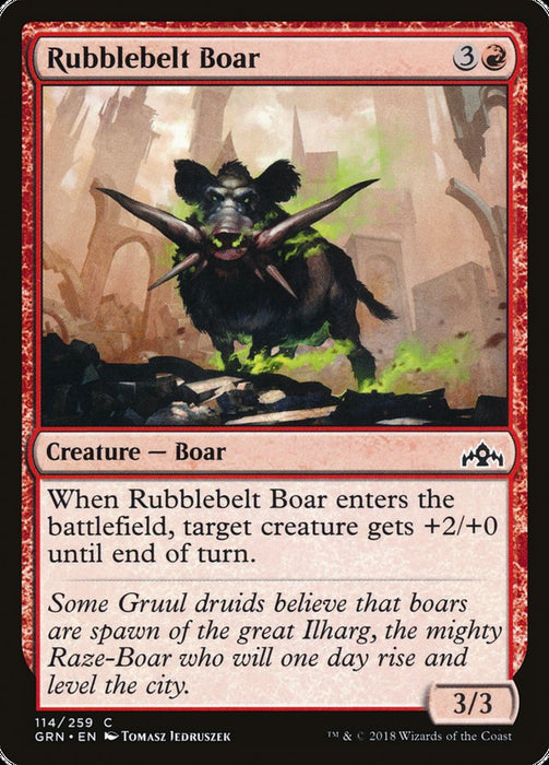 Rubblebelt Boar