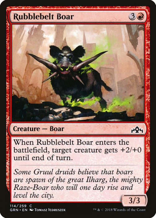 Rubblebelt Boar  (Foil)