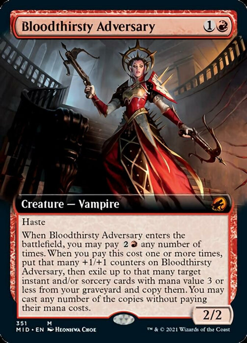 Bloodthirsty Adversary  - Extended Art