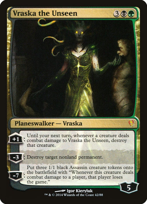 Vraska the Unseen  (Foil)