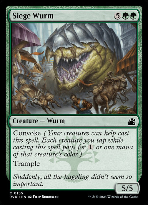 Siege Wurm (Foil)