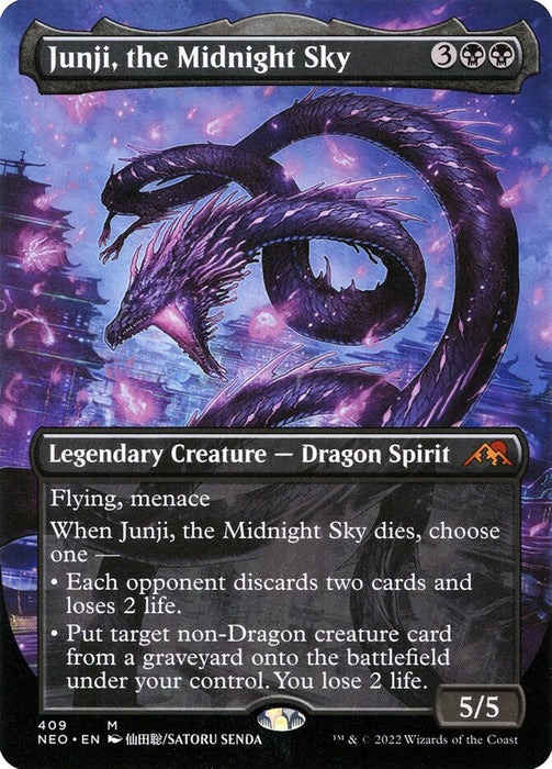 Junji, the Midnight Sky - Borderless  - Legendary (Foil)