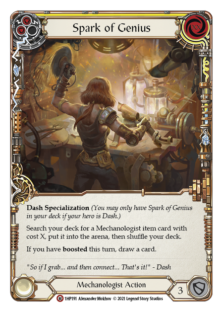 Spark of Genius (Yellow) - 1st Edition