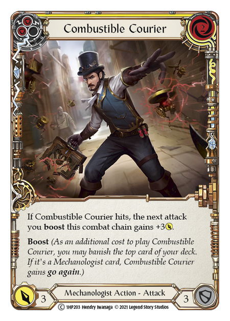 Combustible Courier (Yellow) - 1st Edition